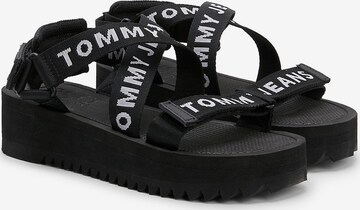 Tommy Jeans Sandals in Black