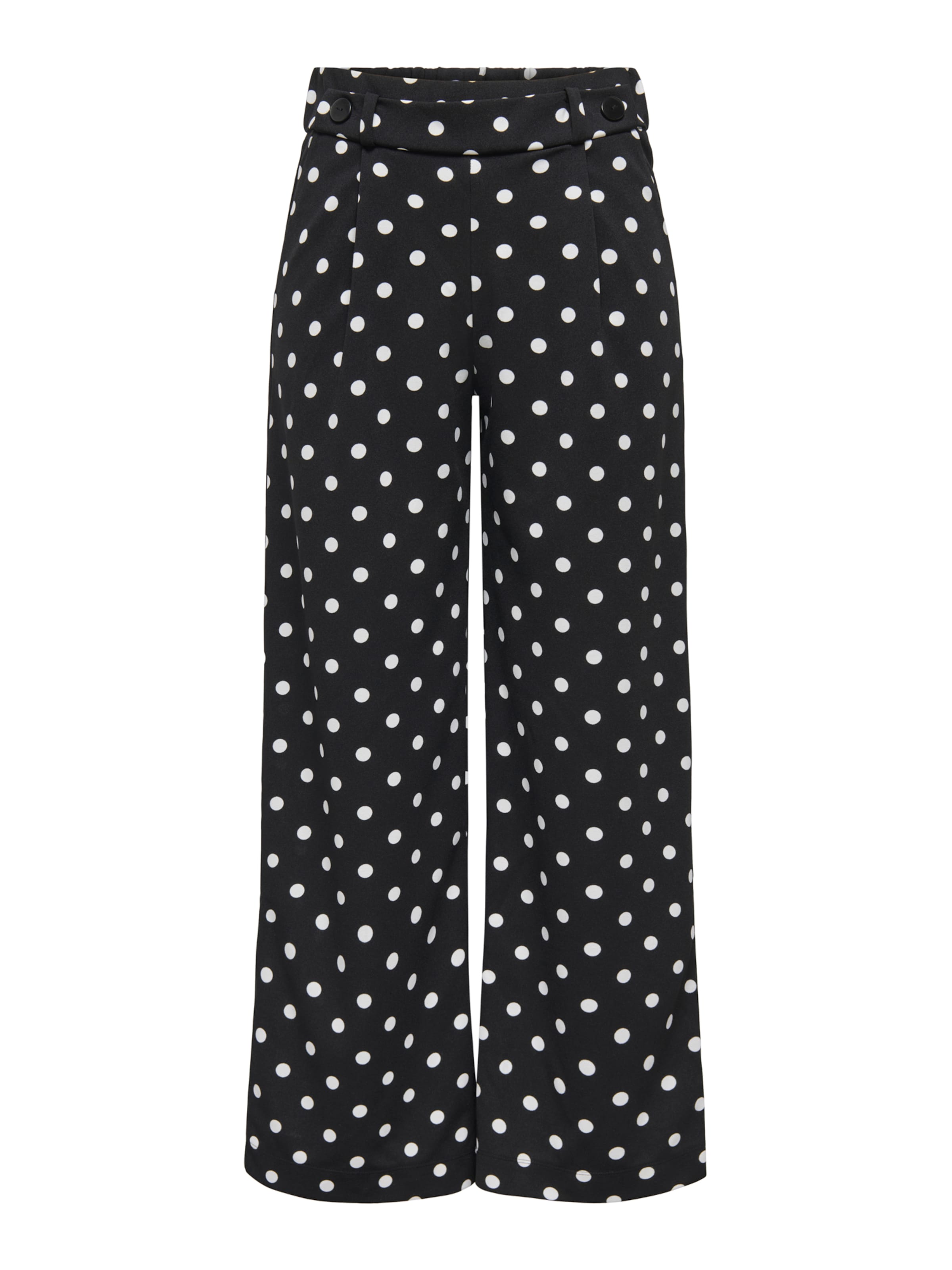 JDY Широки крачоли Панталон с набор 'JDYGEGGO' в черно: отпред