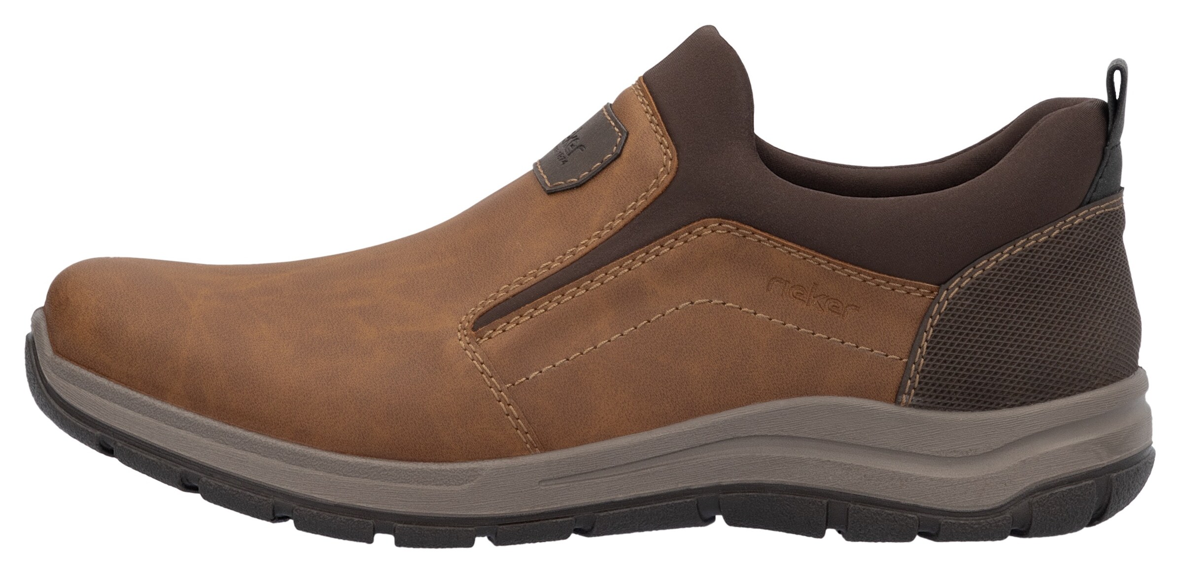 Slip on Rieker en marron
