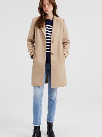 WE Fashion Between-seasons coat in Beige