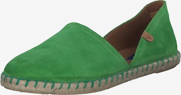 VERBENAS Espadrilles 'Carmen' in Groen: voorkant