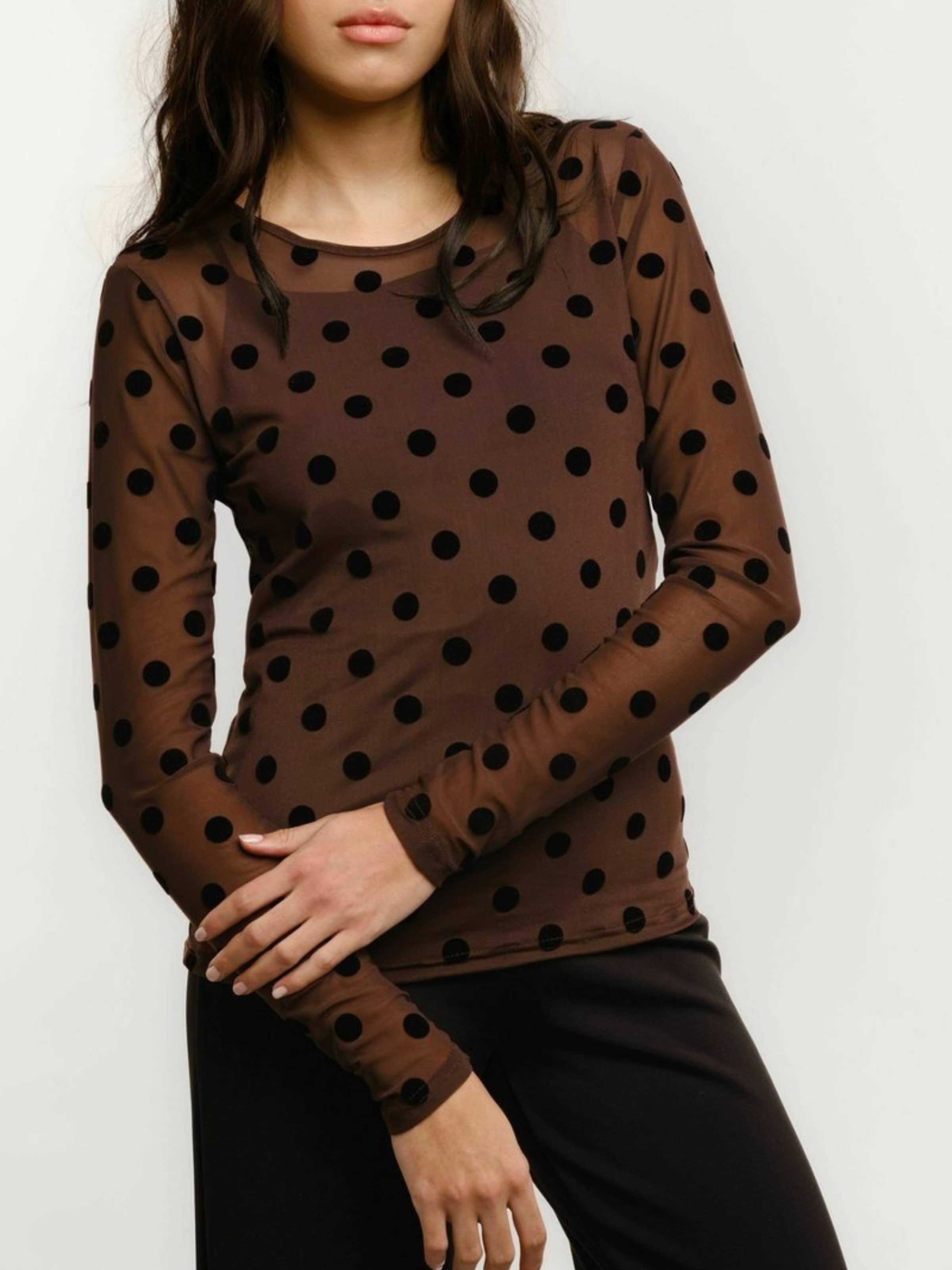 Liberte Essentiel Toppi ' MESH ' värissä ruskea