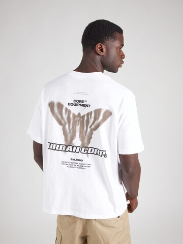 JACK & JONES Футболка 'JCORECHARGE' в Белый: спереди