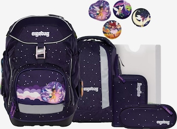 ergobag Backpack 'Schulranzen-Set pack Set' in Purple: front