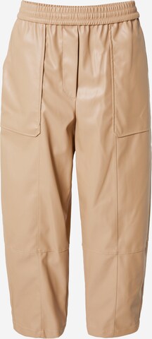 3.1 Phillip Lim Lużny krój Spodnie w kolorze brązowy: przód