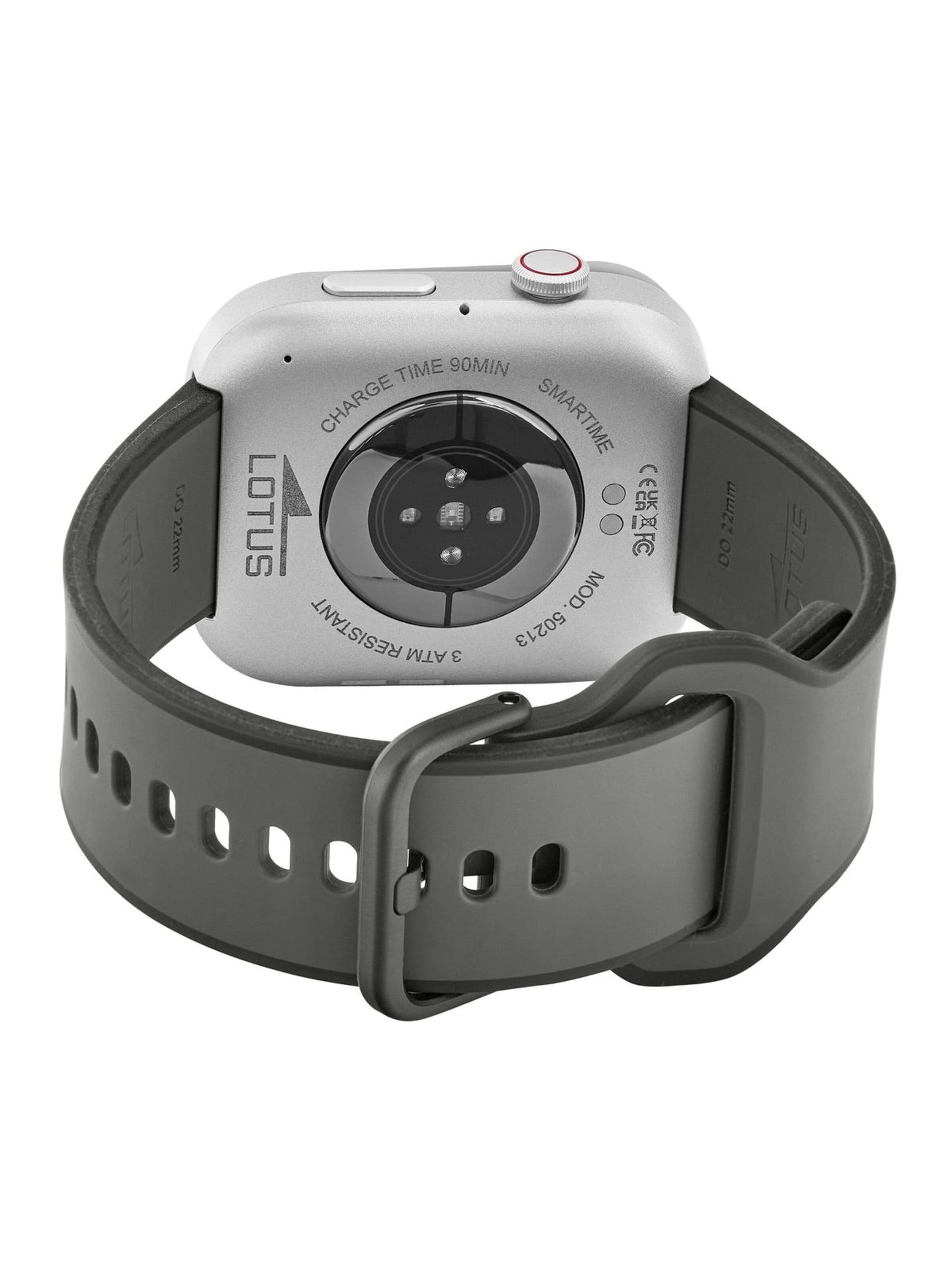 Montre digitale Lotus en noir