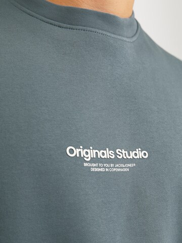 JACK & JONES Sweatshirt 'JWHVESTERBRO' in Blau