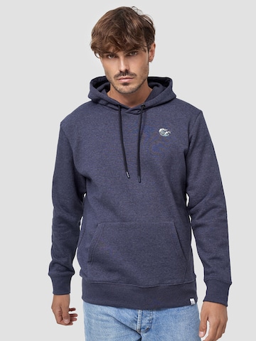 Sweat-shirt 'Welle' Mikon en bleu : devant