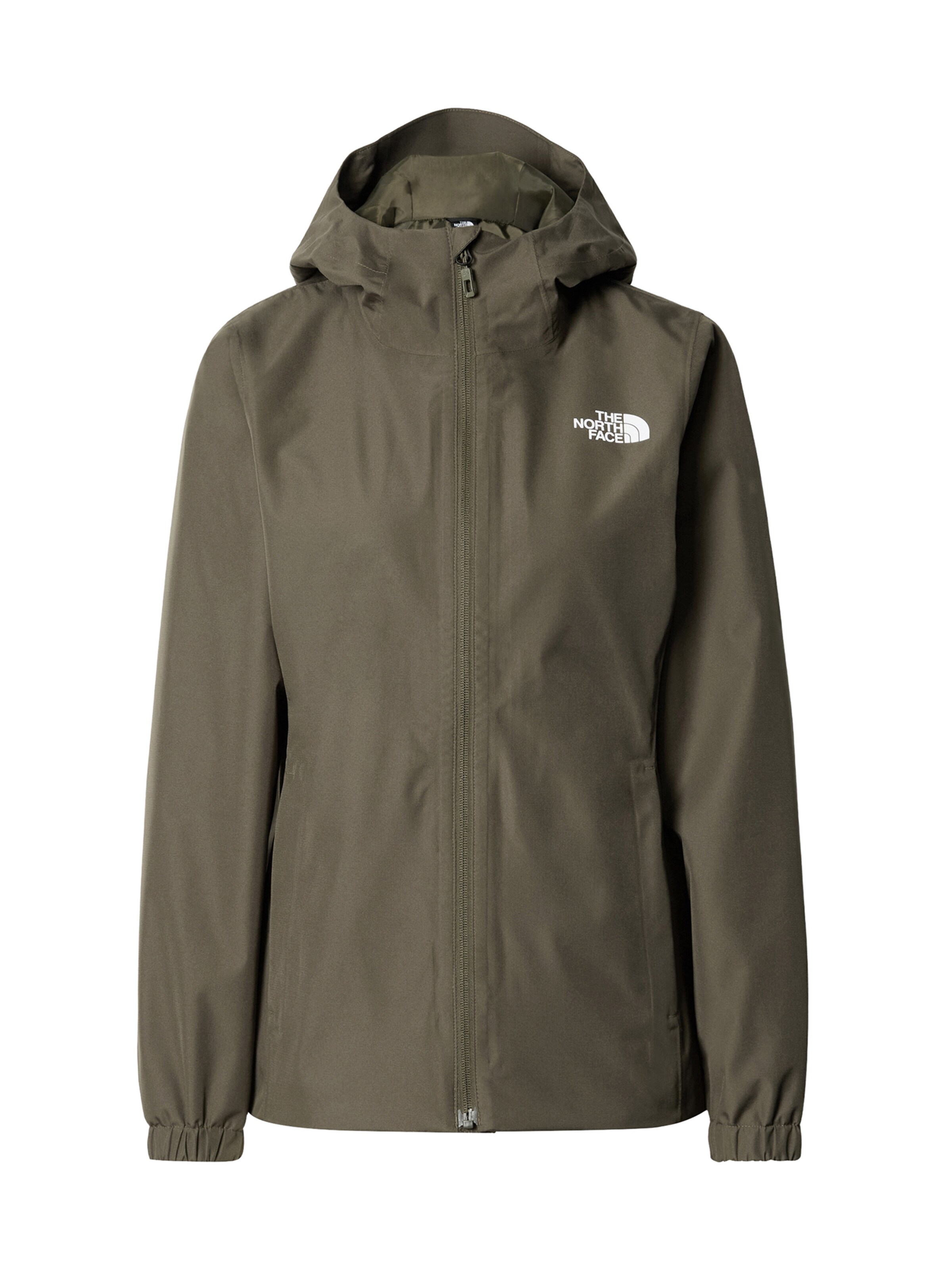 žalia THE NORTH FACE Laisvalaikio striukė 'Quest': priekis