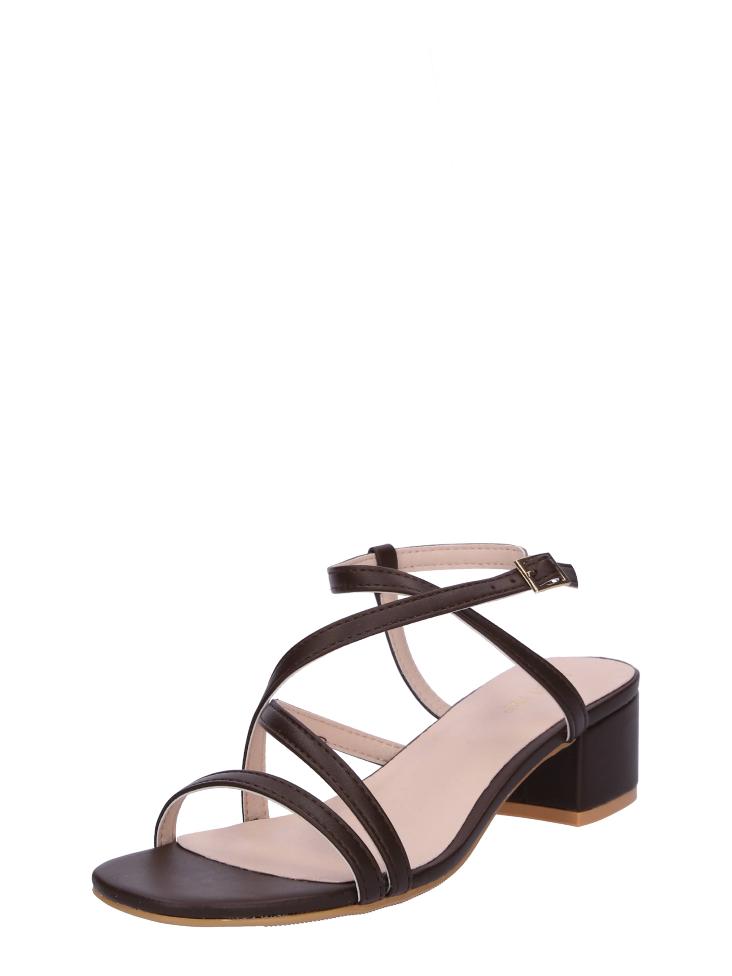 ABOUT YOU Σανδάλι 'Amanda' σε καφέ: μπροστά