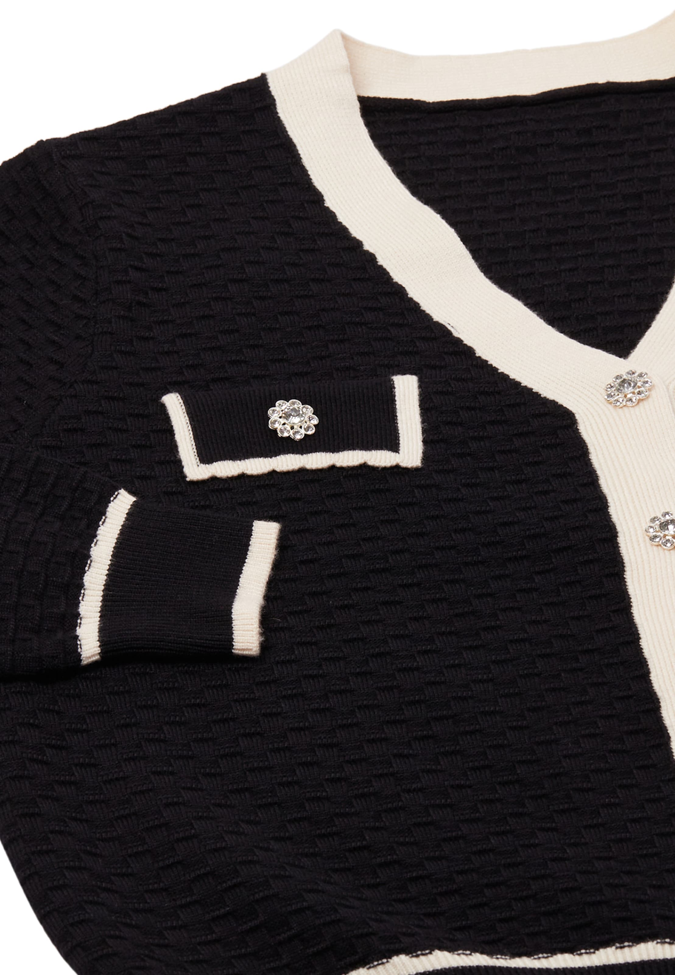 CHANI Strickjacke in Schwarz