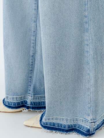 OUI Wide leg Jeans in Blue
