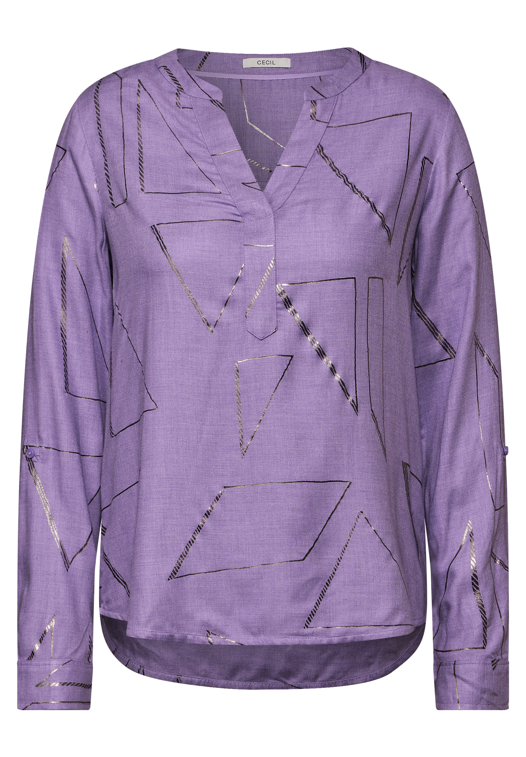 CECIL Bluse in Lila: Vorderseite