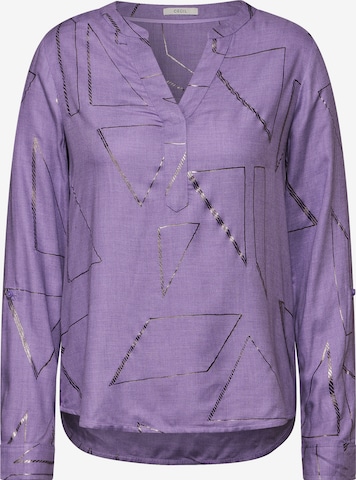 CECIL Bluse in Lila: Vorderseite