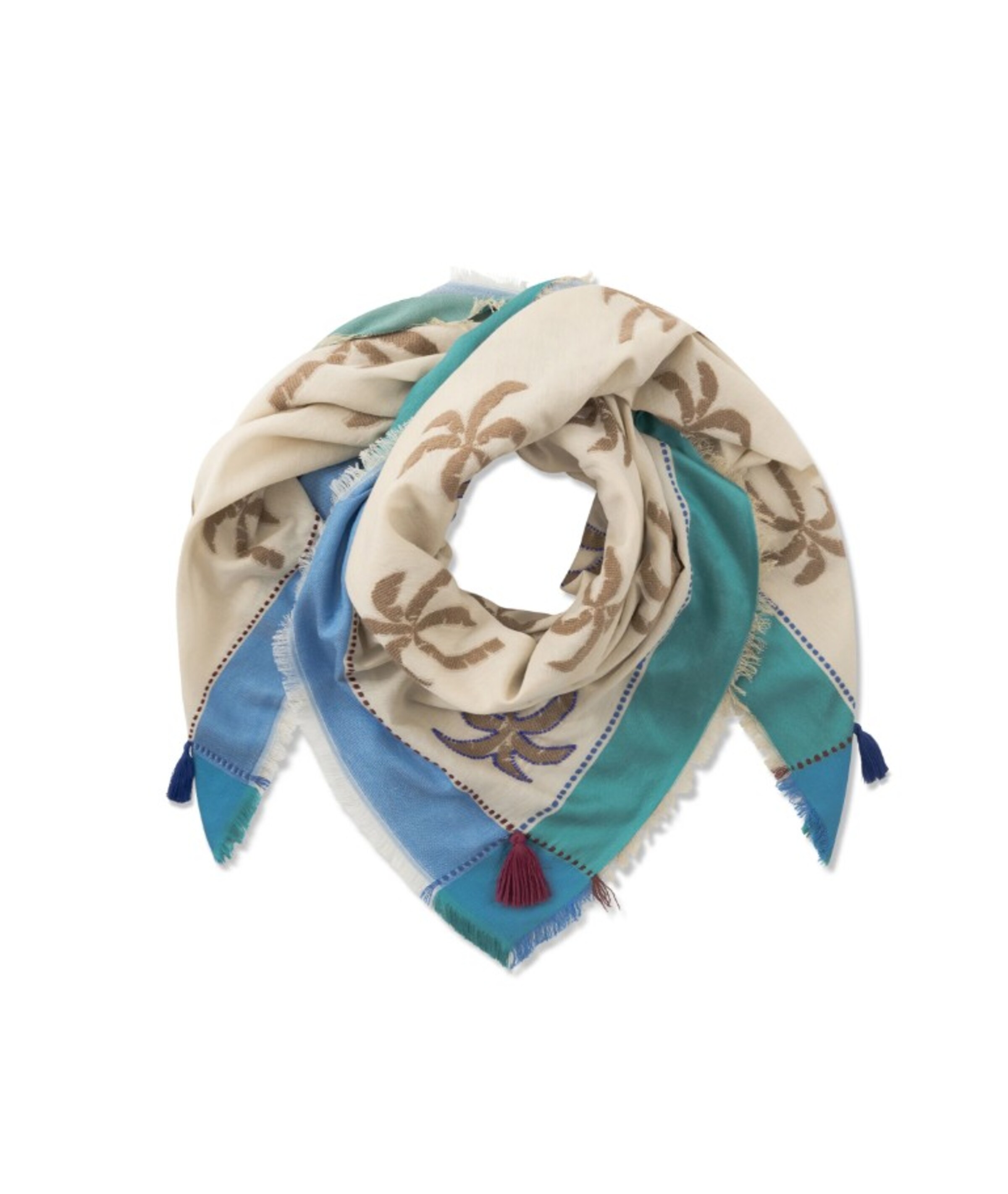 Foulard CODELLO en beige : devant