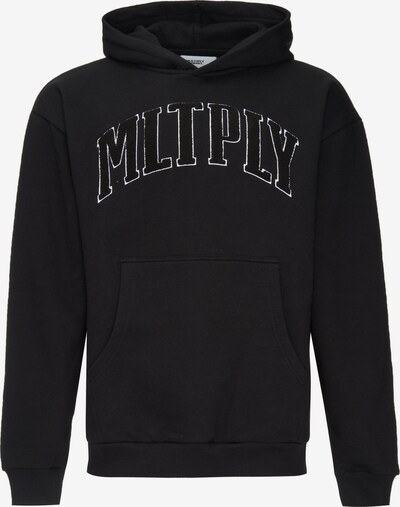 Multiply Apparel Sweatshirt i svart / vit, Produktvy