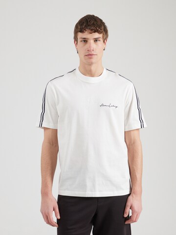 T-Shirt ARMANI EXCHANGE en blanc : devant