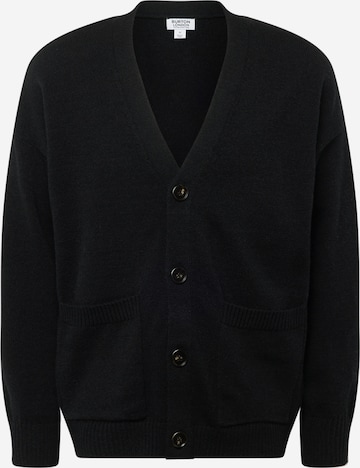 Vestes en maille BURTON MENSWEAR LONDON en noir : devant