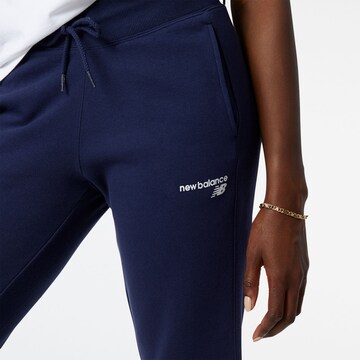 new balance Tapered Workout Pants 'NB Classic Core' in Blue