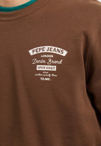 Felpa 'Jed' di Pepe Jeans in marrone