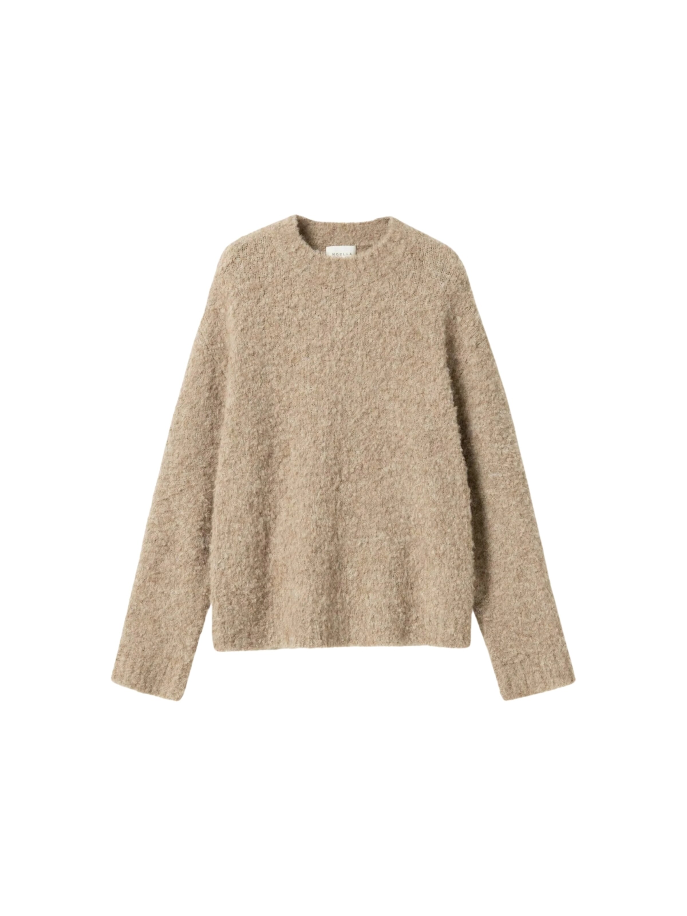 Noella Sweater ' N-Maymie Knit ' in Beige: Vorderseite