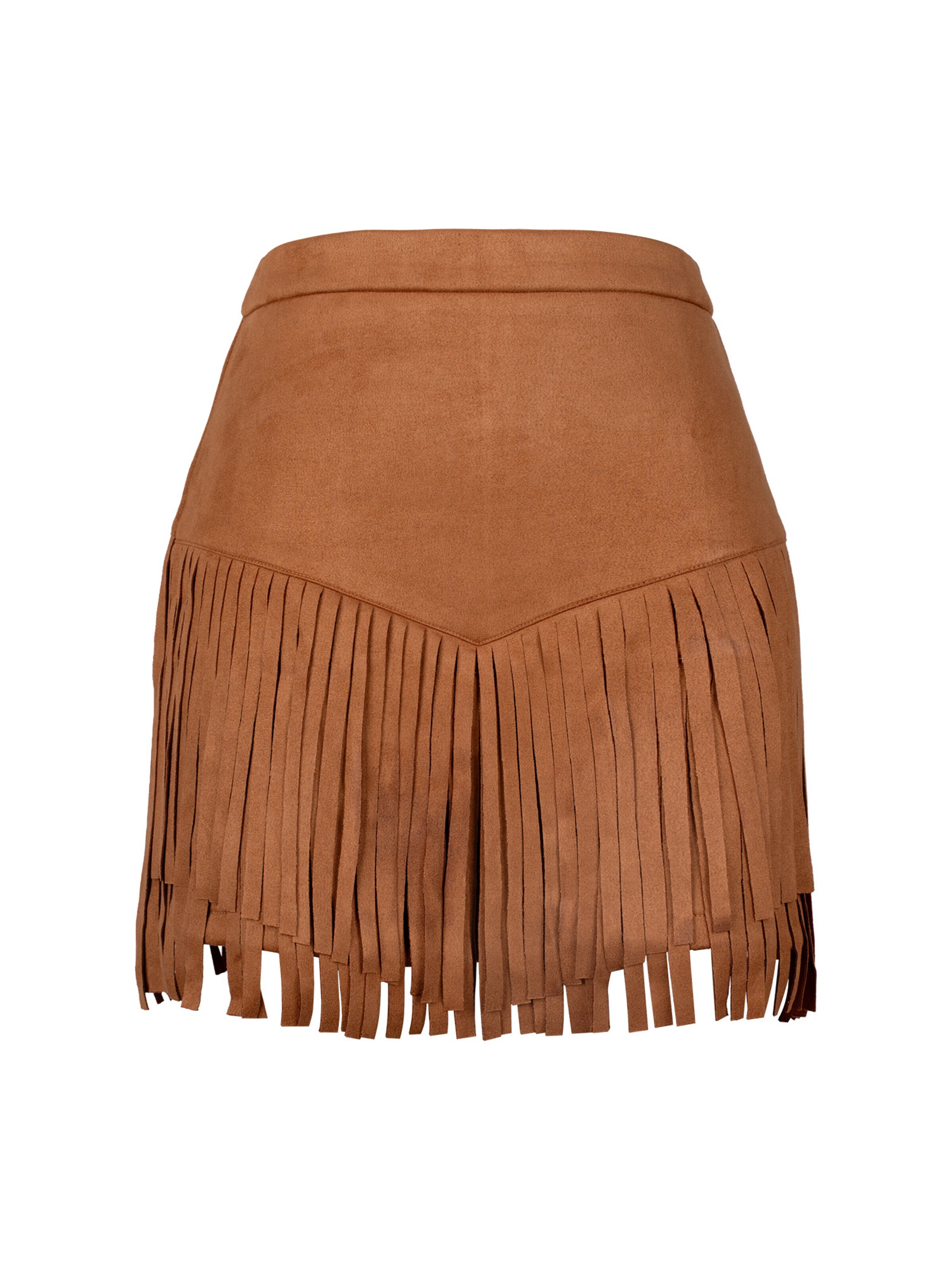 Cupshe Skirt in Brown: front