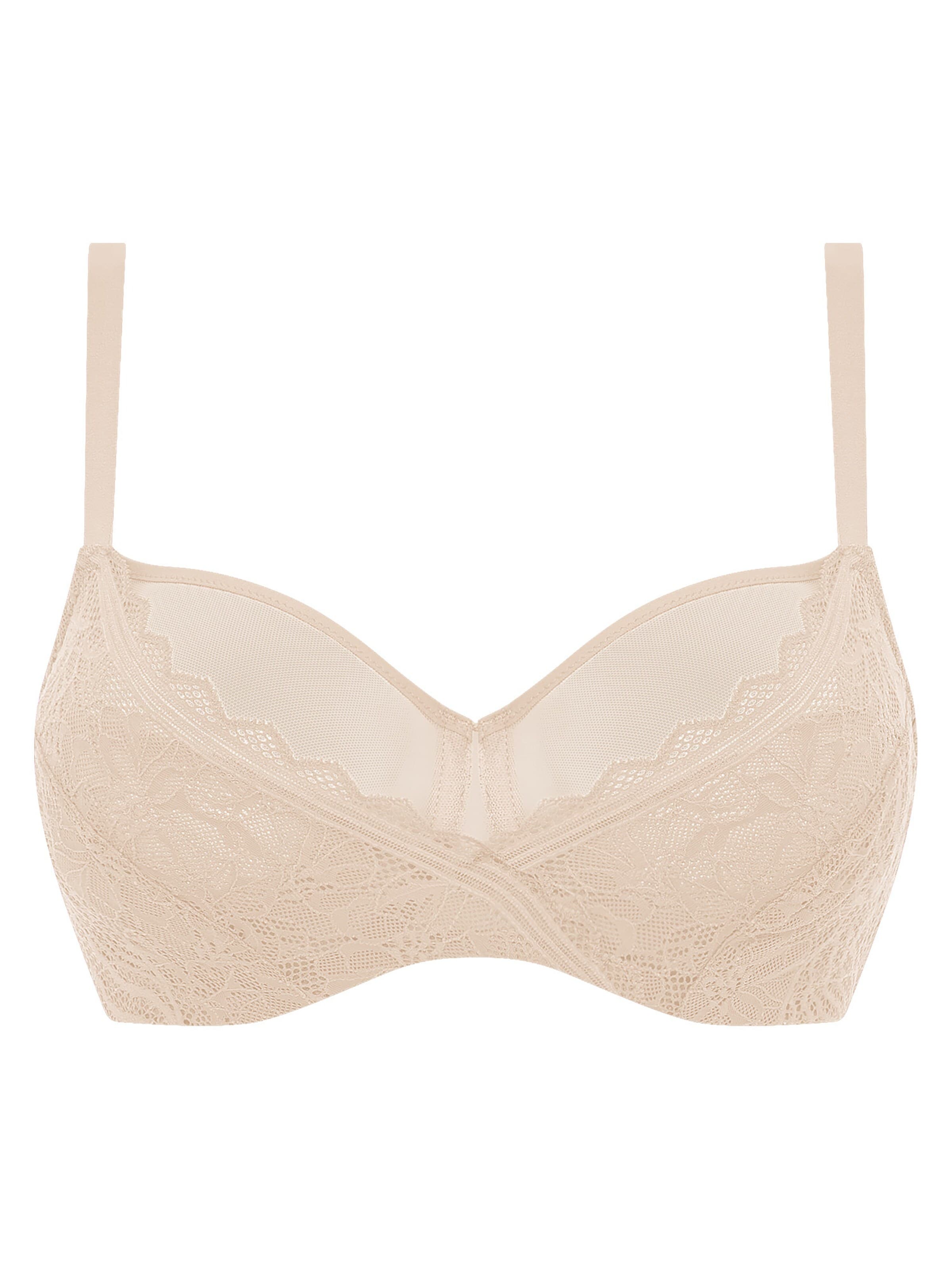 Chantelle BH 'Floral Touch' in Beige: voorkant