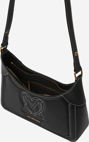 Love Moschino Skuldertaske 'MY HEART' i sort