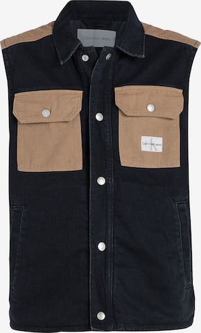 Calvin Klein Jeans Bodywarmer in Zwart: voorkant