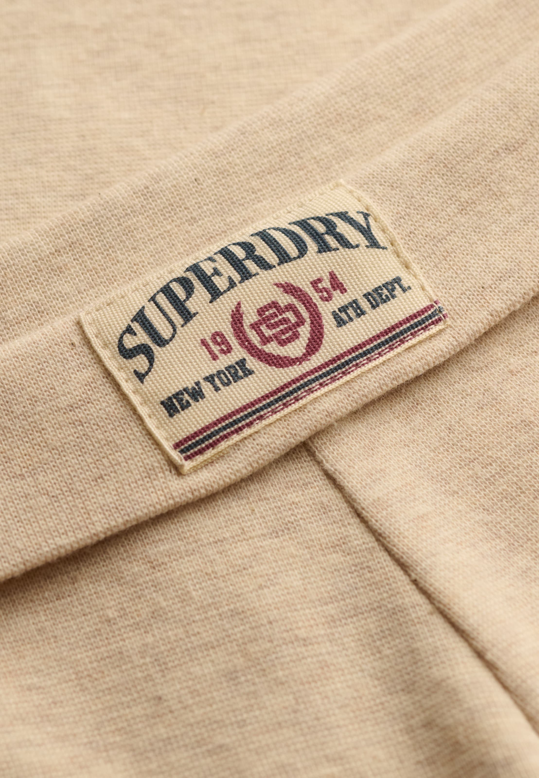 Superdry & Co Wide Leg Jogginghose in Beige