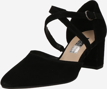 Décolleté sling di GABOR in nero: frontale