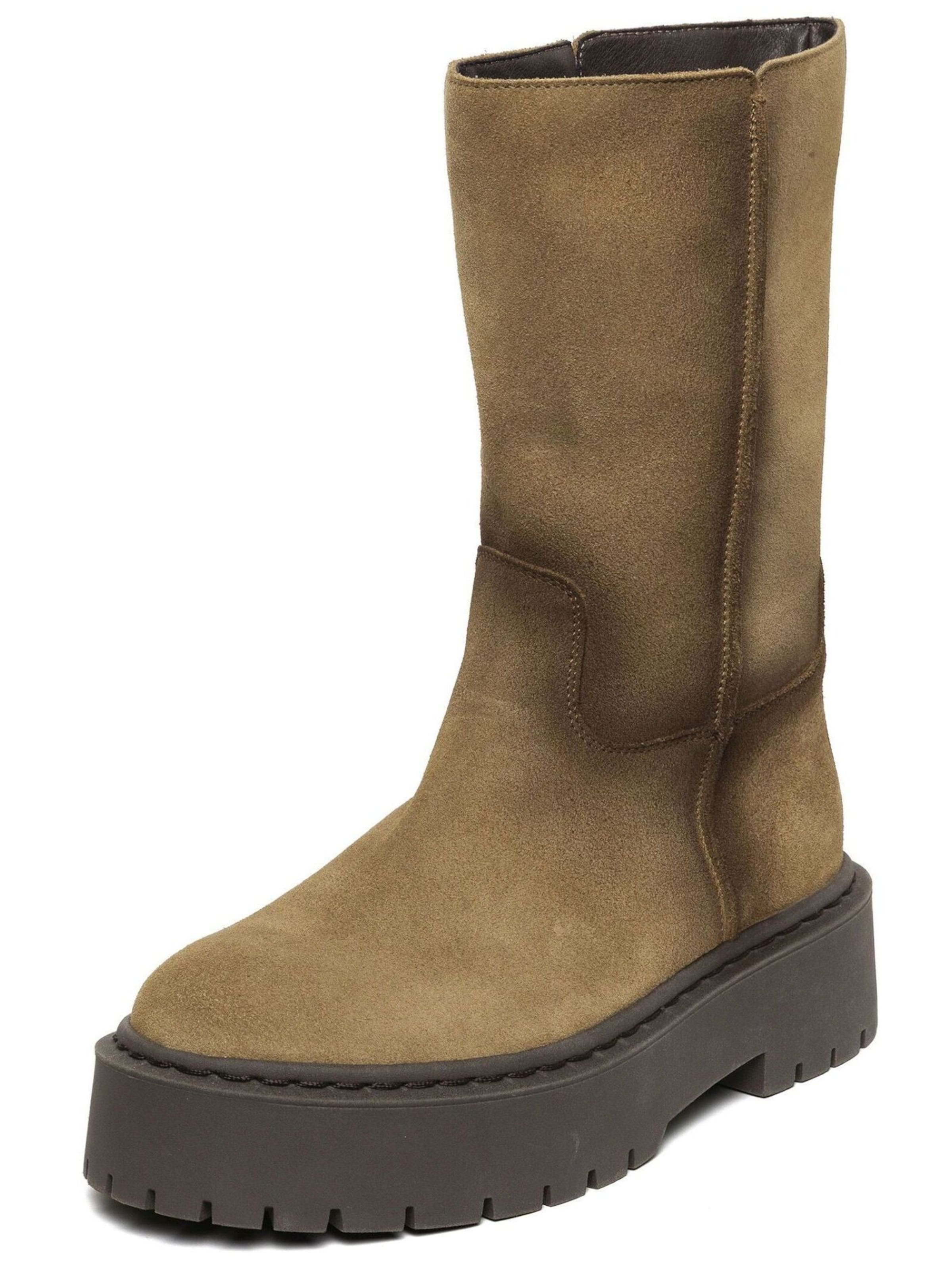 Bottines 'Soleil' STEVE MADDEN en marron : devant