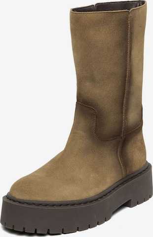 Bottines 'Soleil' STEVE MADDEN en marron : devant