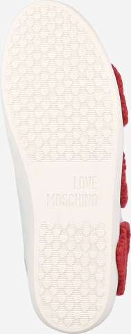Love Moschino Trampki niskie w kolorze biały