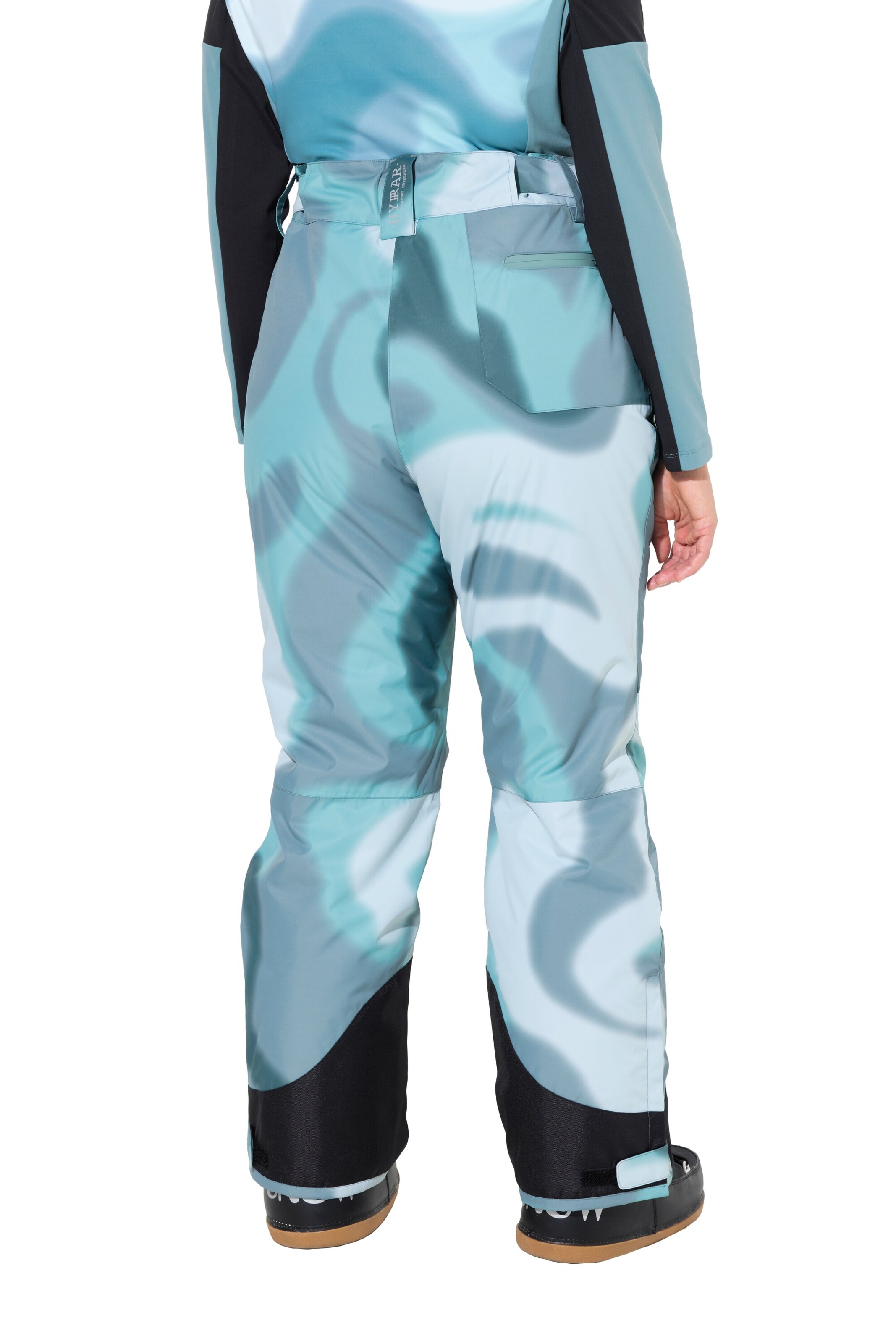 Ulla Popken Regular Funktionshose in Blau