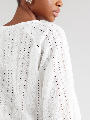 ZABAIONE - Blusa 'Re44ta' en blanco