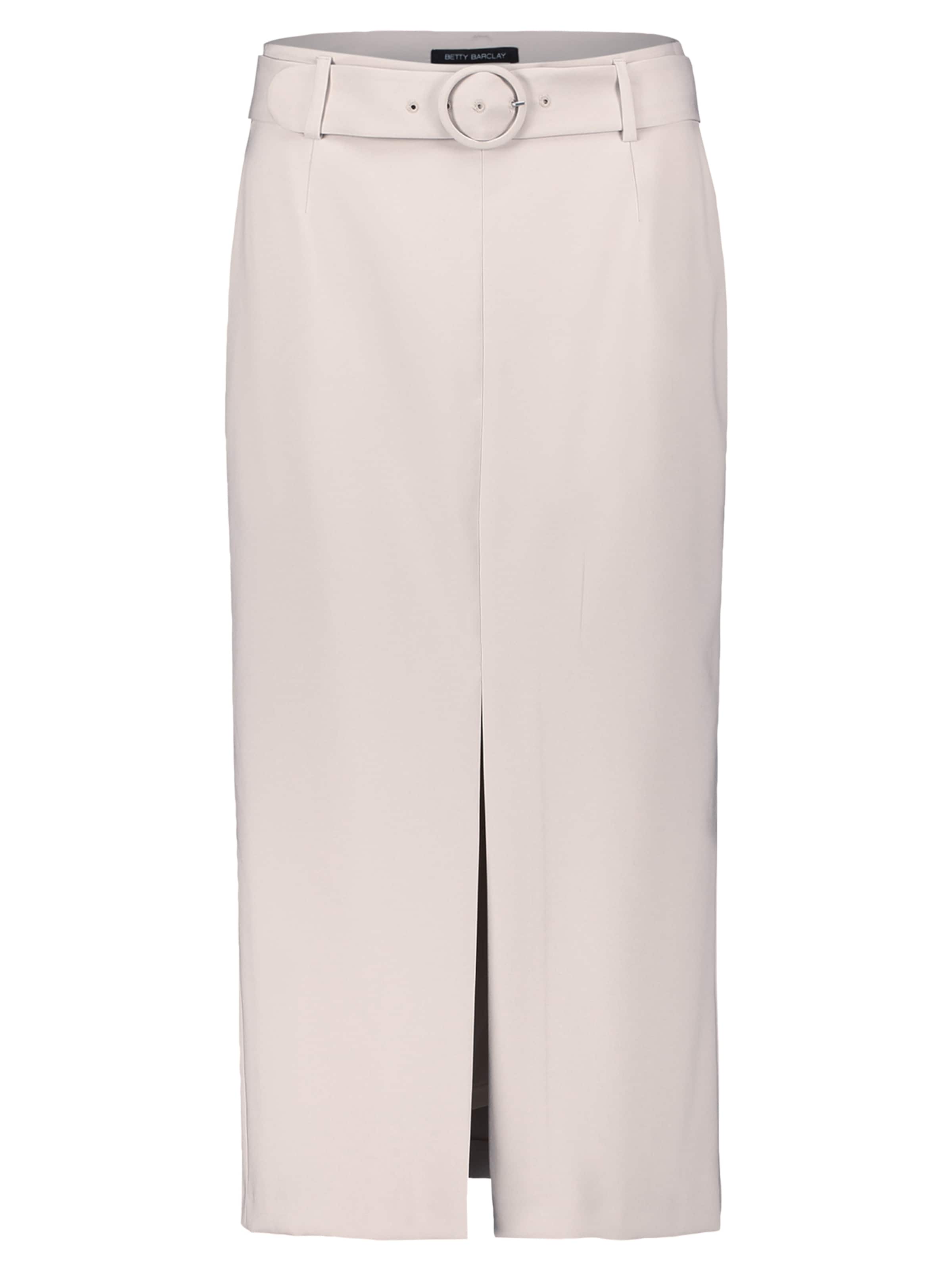 Betty Barclay Midirock mit Gürtel in Beige: Vorderseite