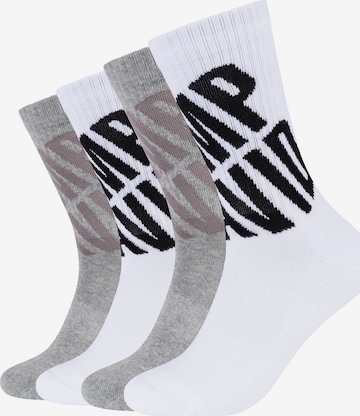 Chaussettes CAMP DAVID en gris : devant
