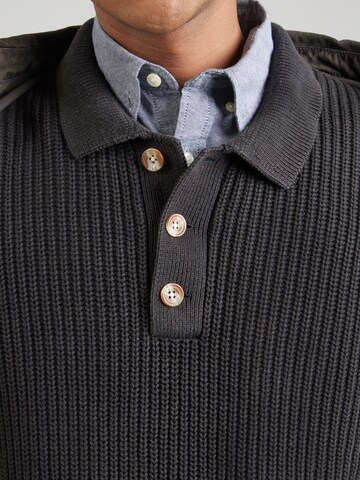 Pull-over Abercrombie & Fitch en noir