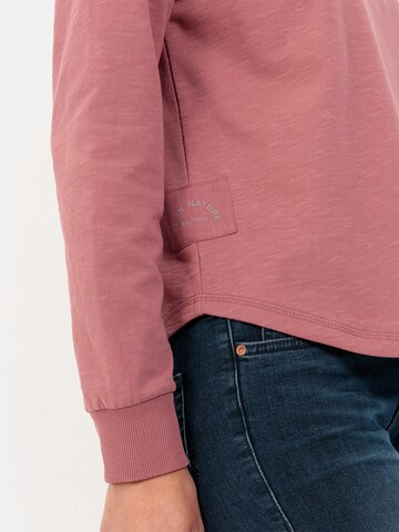 CAMEL ACTIVE Sweatshirt in Roze