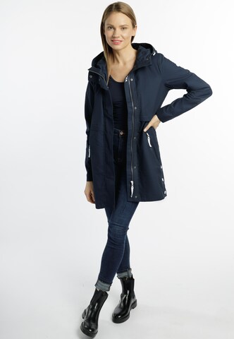 Manteau mi-saison DreiMaster Maritim en bleu