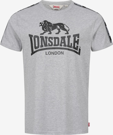 Tricou 'STOUR' de la LONSDALE pe gri: față