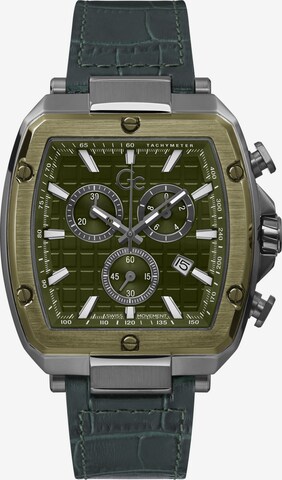 Gc Analoog horloge 'Spirit Tonneau' in Groen: voorkant