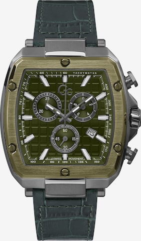 Gc Analoog horloge 'Spirit Tonneau' in Groen: voorkant