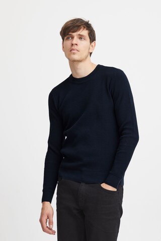 Casual Friday Sweater 'Karlo' in Blue: front