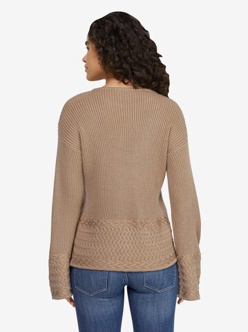 Linea Tesini by heine Sweater in Beige