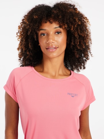 PROTEST Shirt 'PRTHappy' in Pink