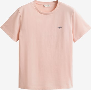 GANT Футболка в Ярко-розовый: спереди
