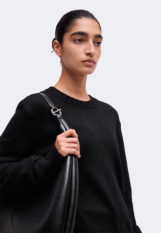19V69 ITALIA - Jersey talla grande 'Losa' en negro