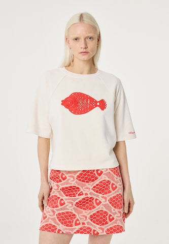 Fabienne Chapot Sweatshirt in Beige: front